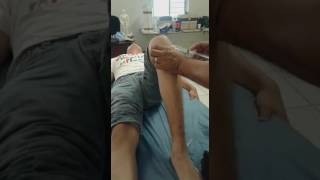 Técnica de Proloterapia para fortalecer rodilla en paciente con Síndrome de Elher Danlos [upl. by Aivatco]