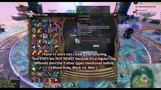 GW2│ASCENDED RING  How to ADD EXTRA INFUSION SLOTS  AttunedInfused  Beginners Guide 2023 [upl. by Maribeth]