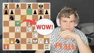 The Stunning Bishop Play by Magnus Carlsen [upl. by Assennev655]