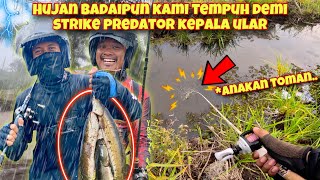 SEHARIAN BERBURU IKAN SAMPAI HUJAN PETIR DI PADANG MAHONDANG [upl. by Gardel]