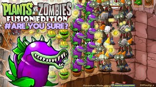 DI MAP GENTENG GODZILLA MASIH BERTAHAN DI VERY HARD  Plants vs Zombie Fusion [upl. by Elbert]