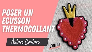 DIY  Comment poser un écusson thermocollant [upl. by Lobiv900]