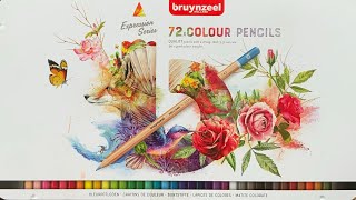 Bruynzeel Expression Series Colored Pencils [upl. by Sanford]