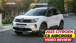 2023 Citroen C5 Aircross Hybrid Test Drive Review Specs and Price [upl. by Thirza289]