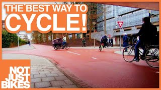 The Best Kind of Dutch Cycling Infrastructure [upl. by Anemolif]