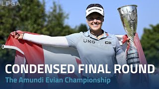 Condensed Final Round  2022 The Amundi Evian Championship [upl. by Phelgen]