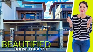 Space Meets Style 3Storey SemiFurnished House in BF Resort Village Las Pinas House Tour 239 [upl. by Kaufman214]