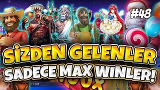 SLOT OYUNLARI 🦟 SİZDEN GELENLER 🦟 REKOR KAZANÇLAR VE MAX WİNLER 🦟 SİZDEN GELEN MAX WİNLER 48 [upl. by Auginahs222]