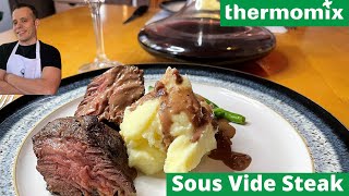 Thermomix Tm6 Sous Vide Steak  This Melts In Your Mouth [upl. by Nahtanod]