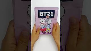 BT21 blind bag💜 방탄소년단 blindbag paperdiy papercraft papersquishy asmr kpop bts bt21 종이놀이 [upl. by Ahsienar240]