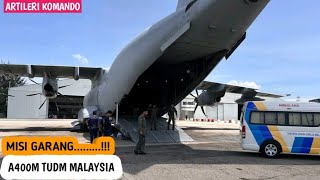 Akhirnya  Misi A400M Malaysia Medevac Evakuasi Tentera Terluka Aksi Garang [upl. by Orlan]