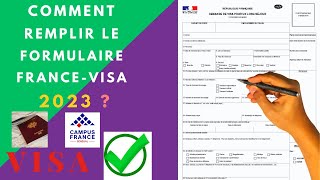 FranceVisas  Compléter votre demande de visa en ligne [upl. by Etnaud]