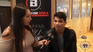 Erick Silva “I’m prepared to have my hand raised” against Paul Daley at Bellator London [upl. by Tengdin]