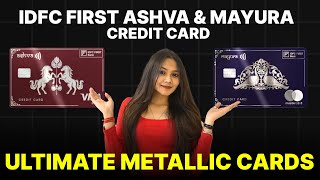 New Launch IDFC First Ashva amp Mayura Credit Card [upl. by Montfort]