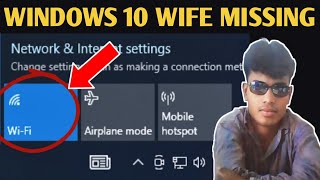 NEW FIX WiFi Not Showing in Settings on Windows 10 in Bangla  Fix WiFi Problem [upl. by Anij]