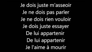 Francis Cabrel  Je laime a mourir Lyrics [upl. by Abita]