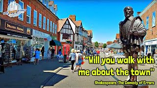 Stratford upon Avon Walking Tour  Discover the Birthplace of William Shakespeare [upl. by Liebowitz]