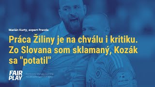 Práca Žiliny je na chválu i kritiku Zo Slovana som sklamaný Kozák sa quotpotatilquot [upl. by Zelig]