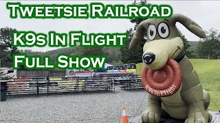 K9s in Flight at Tweetsie Railroad  Amazing Rescue Dog Show [upl. by Mak]