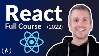 React Course  Beginners Tutorial for React JavaScript Library 2022 [upl. by Eilloh]