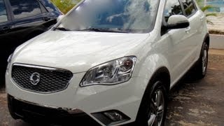 SSangYong Korando  wwwcarblogbr [upl. by Anawik843]