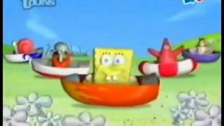 Kelloggs SpongeBob SquarePants Bobbler UK 2005 Advert [upl. by Eseekram276]