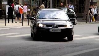 Unmarked Police Car Renault Laguna  Voiture de police banalisée [upl. by Orfurd]