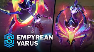 Empyrean Varus Skin Spotlight  PreRelease  PBE Preview  League of Legends [upl. by Adalard]