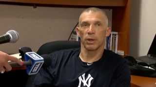 Yankees manager Joe Girardi discusses David Phelps strong start against the Twins [upl. by Stoughton]