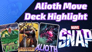 Alioth Move is a POWERFUL COMBO  Marvel SNAP Deck Highlight [upl. by Kepner336]