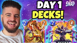 My Top 7 AWESOME DECKS To Play On Day 1 Of The NEW META  Top 100 Decks  Post 1010 OTA [upl. by Latyrc]