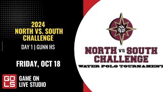 North vs South Challenge Water Polo Tournament  Oct 18 2024  Day 1  GUNN HS [upl. by Aissirac]