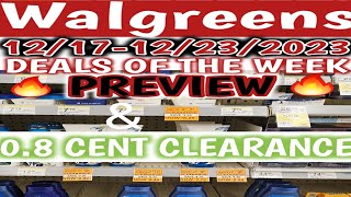 121712232023 🔥Walgreens Deals of the Week Preview  🔥 Clearance  Walgreens extremecouponing [upl. by Kubetz87]