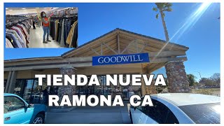 TIENDA DE SEGUNDA MANO GOODWILL EN RAMONA CALIFORNIA 💃 [upl. by Macur310]