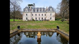 C19th chateau for sale in the Touraine [upl. by Secnarfyram]