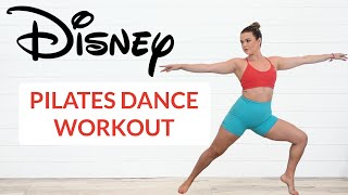 20 MIN DISNEY DANCER PILATES STANDING ONLY NO EQUIPMENT [upl. by Ennayelsel204]