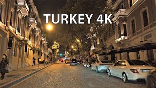 Istanbul 4K  Night Drive  Turkey [upl. by Einnep658]