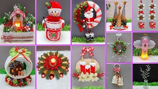 12 Low Cost Christmas Decoration ideas Made From simple materials  DIY Christmas craft idea🎄257 [upl. by Anoo6]