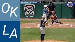 Oklahoma vs Louisiana CRAZY GAME  LLWS Southwest Regional Elimination Game  2023 LLWS Highlights [upl. by Edee353]