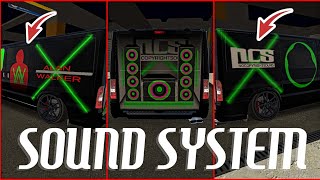 Car Parking Multiplayer  Car Sound System  Alan Walker  NCS  TUTORIAL [upl. by Delgado]