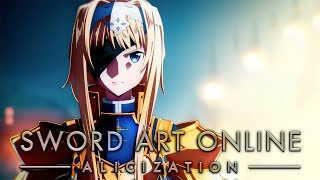 Sword Art Online Alicization Find Your Sword In This Land  suite EPIC VERSION [upl. by Mcgannon]