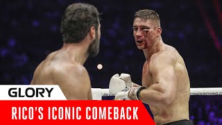 Rico Verhoevens ICONIC comeback Verhoeven vs Ben Saddik 3 FIGHT HIGHLIGHTS [upl. by Mitchel628]