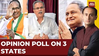 Whose Stock Is Up And Who Is Sliding Watch India Todays Opinion Poll On 3 Battleground States [upl. by Griffy6]