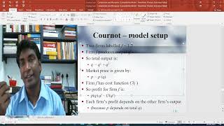 Microeconomics Lecture 20 Duopoly Cournot Model [upl. by Sauder]