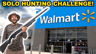 SOLO Walmart ONLY Hunting Challenge Catch Clean Cook [upl. by Stryker474]