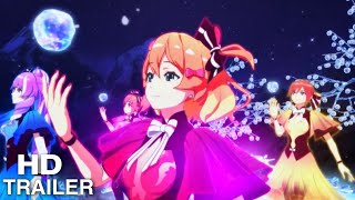 Macross Δ Zettai Live Official Anime Movie Trailers 13  Macross Frontier Toki no Meikyuu [upl. by Barber71]