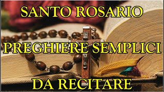 Come recitare un breve Santo Rosario  Preghiere Semplici per Il Santo Rosario [upl. by Horick]