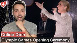 Reaction of Celine Dion at Paris Olympics Opening Ceremony [upl. by Jepson]