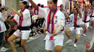 高円寺阿波おどり2010 小六 Koenji Awaodori 2010 quotKorokuquot [upl. by Inahpets]