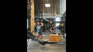 3x 25 DB Front Rack Lunge 25 STOH 100 Double Unders [upl. by Katrine]